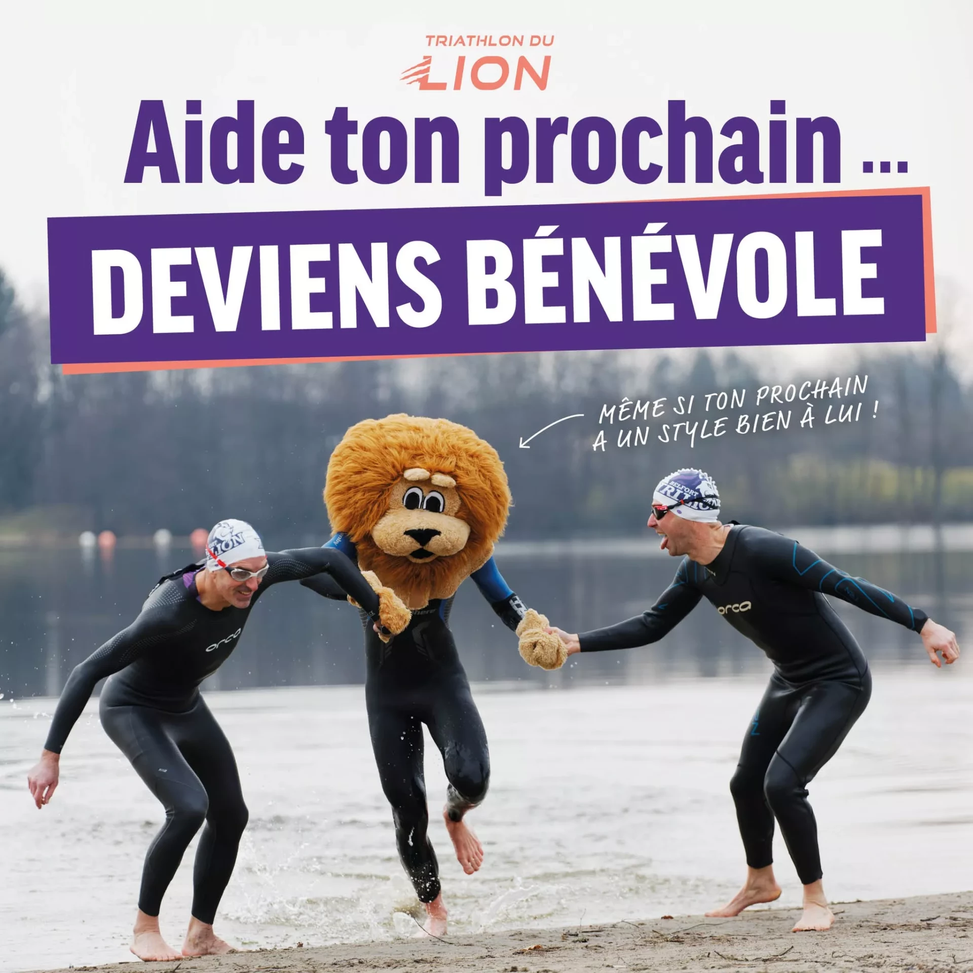 BENEVOLES - Triathlon du Lion