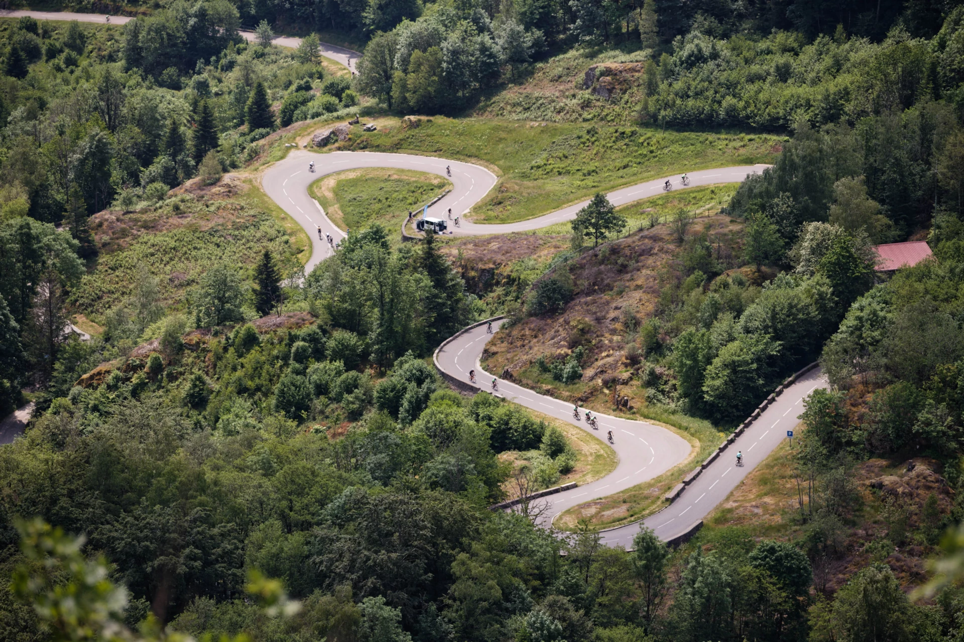 Ballon d'alsace parcours - Triathlon du Lion