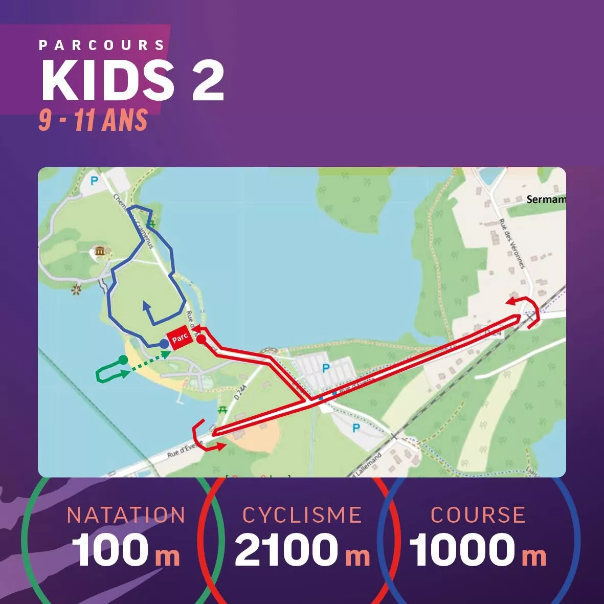parcourskids2 - Triathlon du Lion